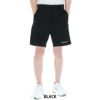 ユナイテッドアローズゴルフ　メンズ ロゴプリント メッシュ ショートパンツ 6019-699-0036　2025年モデル BLACK