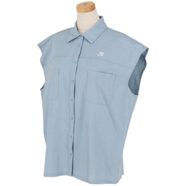 ユナイテッドアローズゴルフ　レディース ロゴプリント ノースリーブ ポロシャツ 6016-699-0002　2025年モデル 詳細3