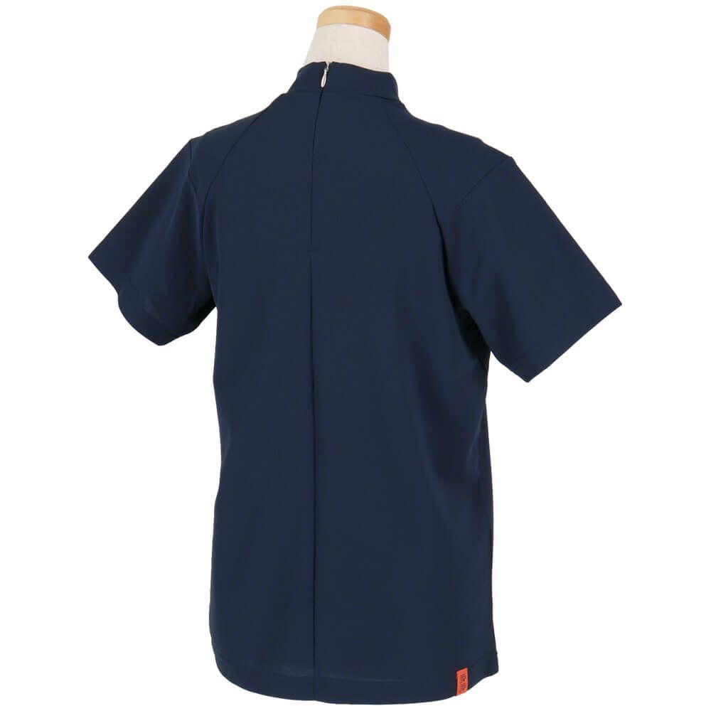 ユナイテッドアローズゴルフ　レディース 鹿の子 半袖 ハイネックシャツ 6017-699-0103　2025年モデル 詳細2