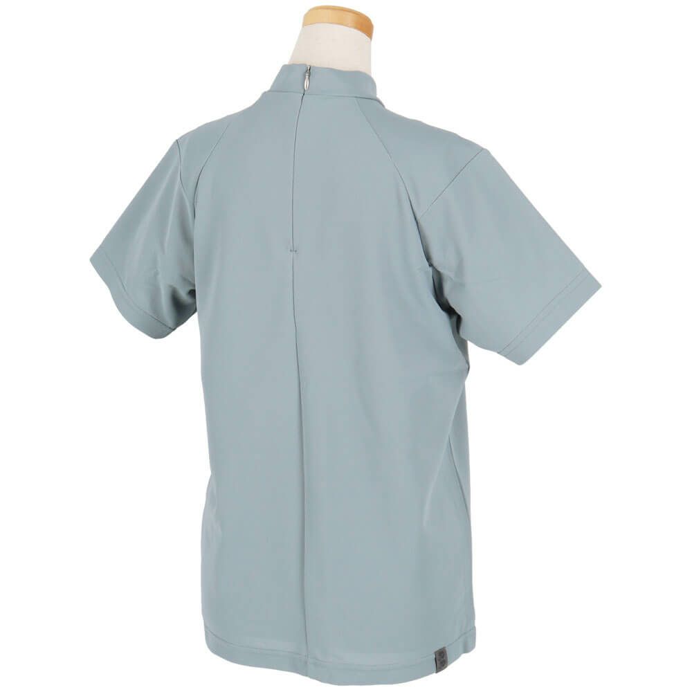 ユナイテッドアローズゴルフ　レディース 鹿の子 半袖 ハイネックシャツ 6017-699-0103　2025年モデル 詳細5