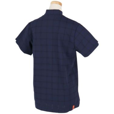 ユナイテッドアローズゴルフ　レディース プレイド ジャガード 半袖 モックネックシャツ 6017-699-0117　2025年モデル 詳細4