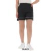 ユナイテッドアローズゴルフ　レディース メッシュ ショートパンツ 6019-699-0039　2025年モデル BLACK