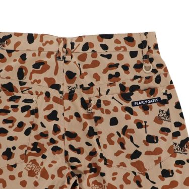 パーリーゲイツ PEARLY GATES　メンズ ヒョウ柄 Pe/Cストレッチコードレーン ショートパンツ 053-5132505　2025年モデル 詳細7