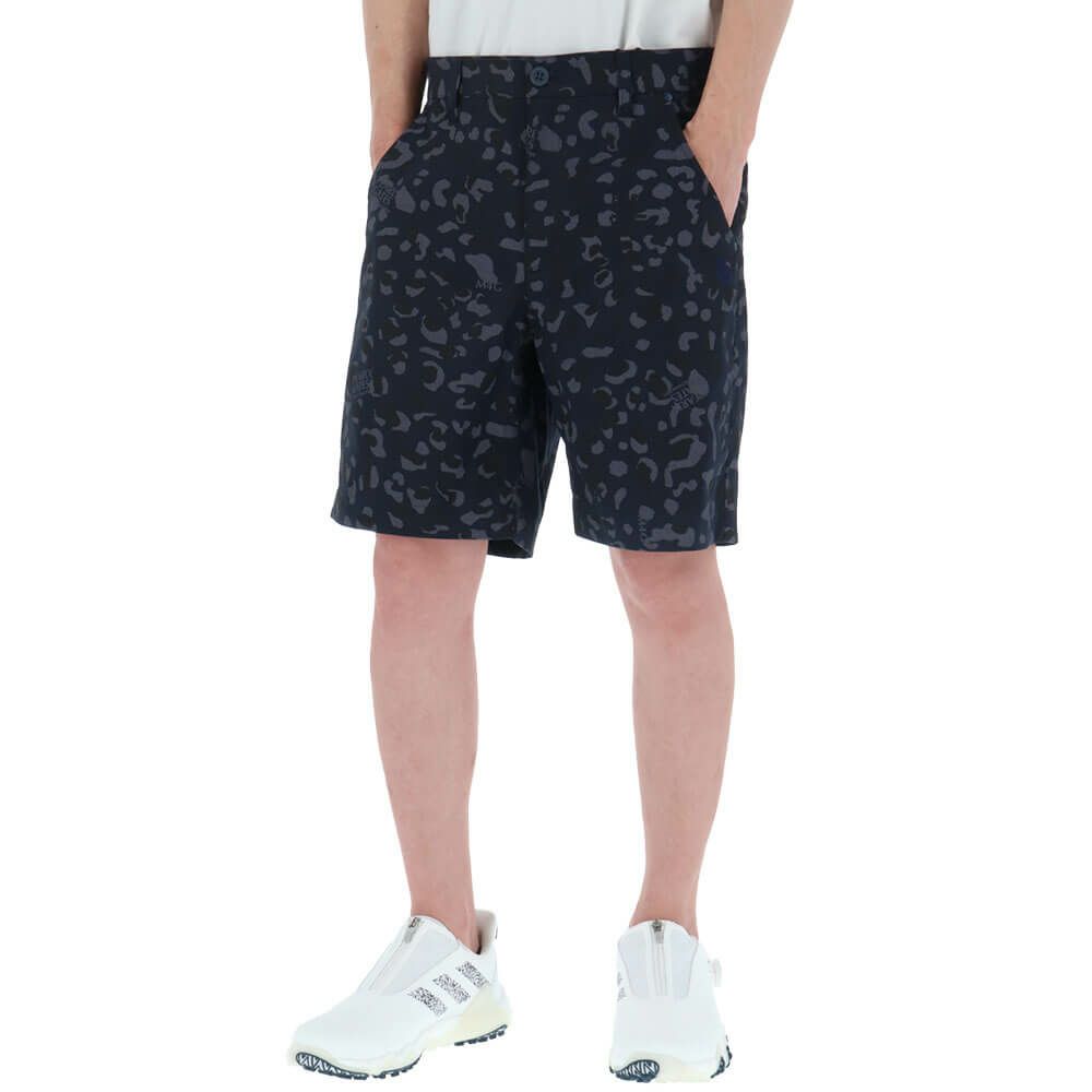 パーリーゲイツ PEARLY GATES　メンズ ヒョウ柄 Pe/Cストレッチコードレーン ショートパンツ 053-5132505　2025年モデル 詳細9