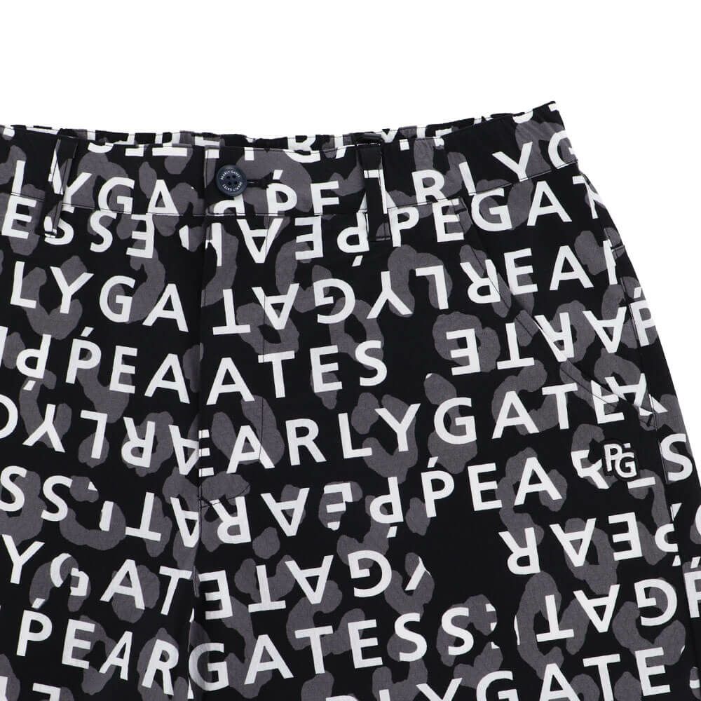 パーリーゲイツ PEARLY GATES　メンズ Nyストレッチドビーロゴヒョウ柄 ショートパンツ 053-5232609　2025年モデル 詳細6