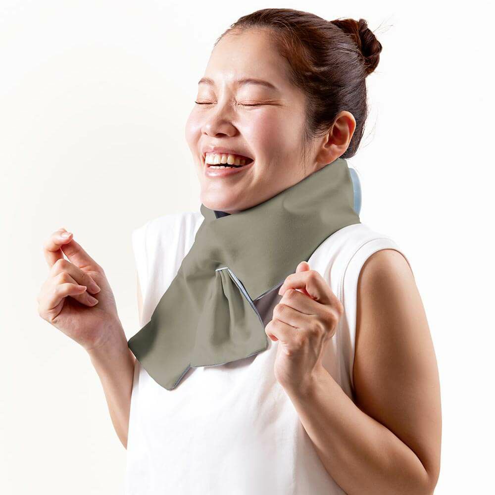 巻けるフィット 氷のう　グレージュ 詳細1