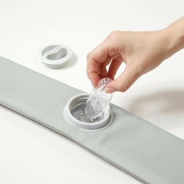 巻けるフィット 氷のう　グレージュ 詳細3