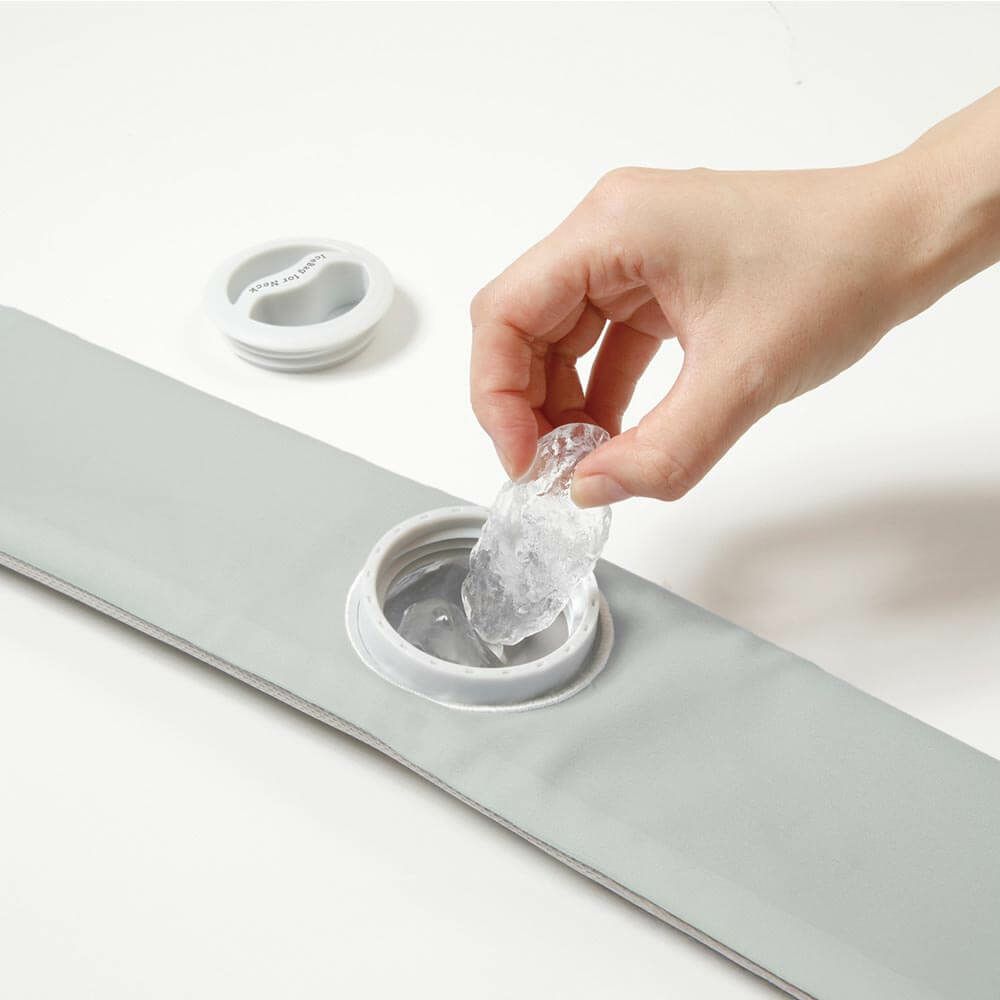 巻けるフィット 氷のう　アイスグレー 詳細3