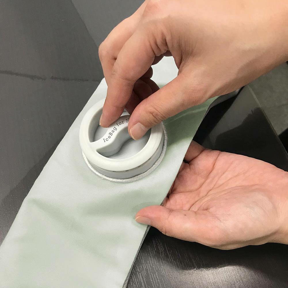 巻けるフィット 氷のう　アイスグレー 詳細4