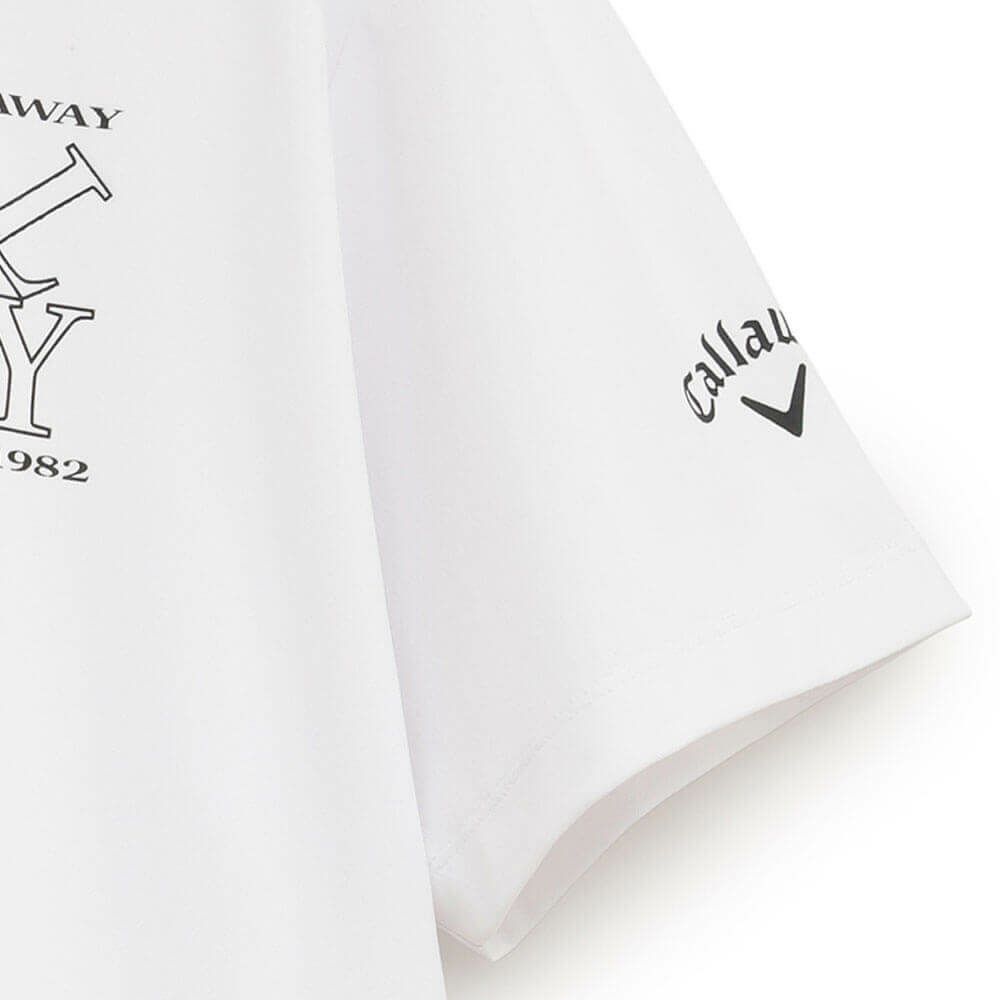 キャロウェイ Callaway　メンズ ハイゲージ カノコ 半袖 モックネックシャツ C25234100　2025年モデル 詳細4