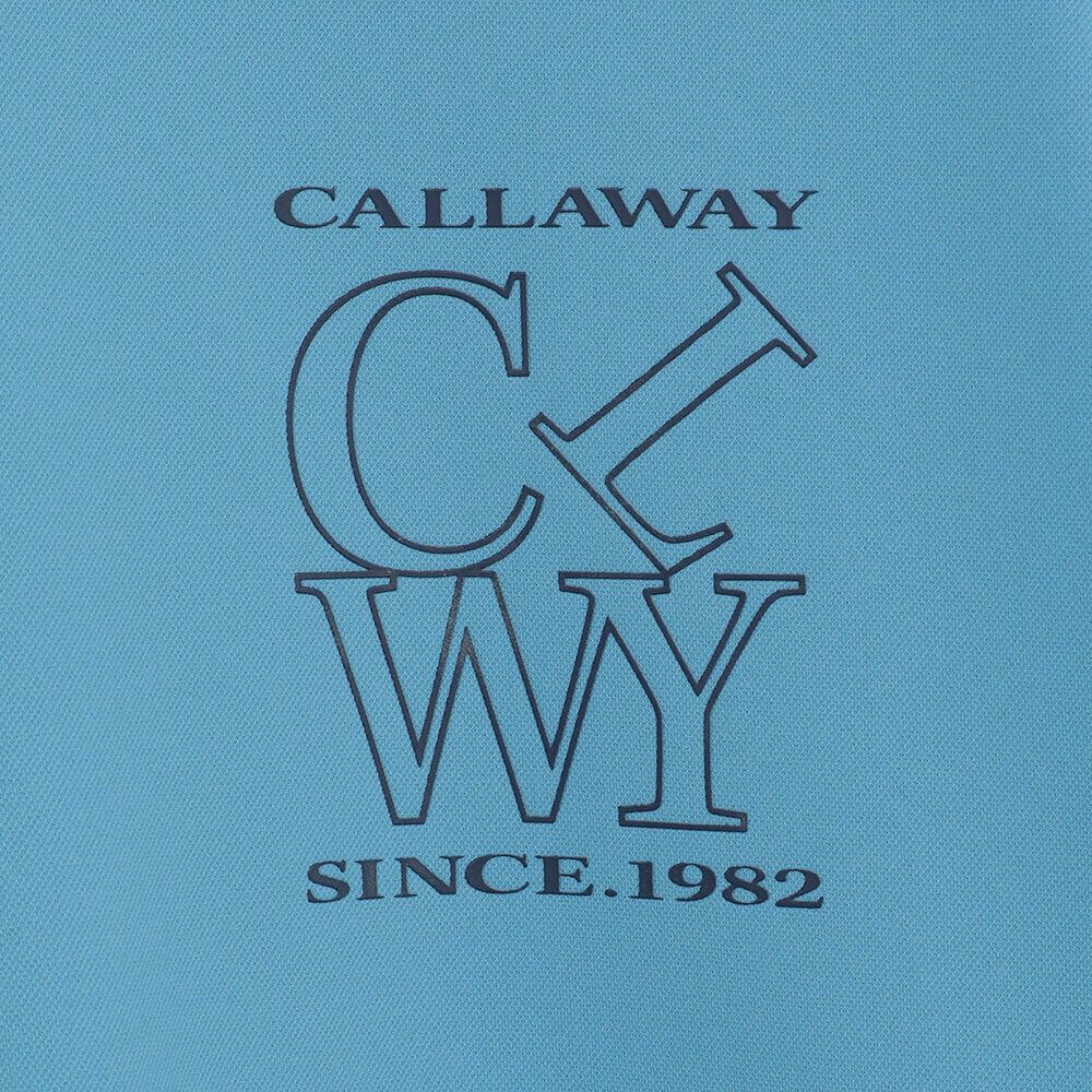 キャロウェイ Callaway　メンズ ハイゲージ カノコ 半袖 モックネックシャツ C25234100　2025年モデル 詳細9