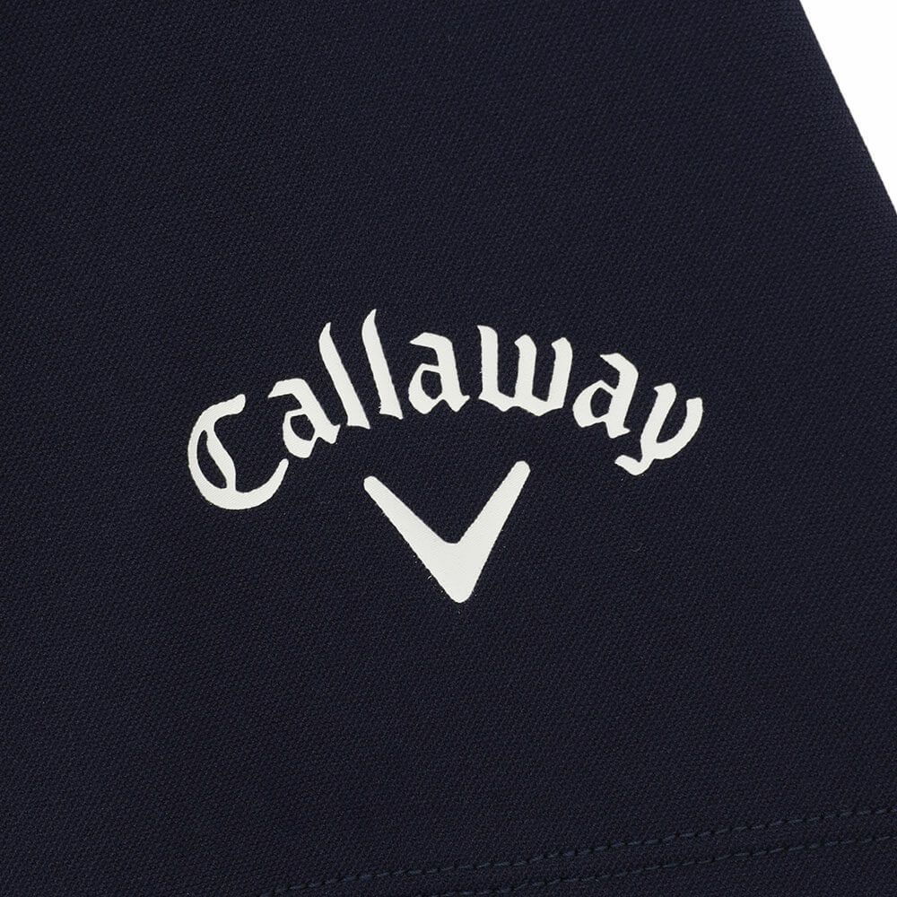 キャロウェイ Callaway　メンズ ハイゲージ カノコ 半袖 モックネックシャツ C25234100　2025年モデル 詳細13