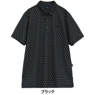 キャロウェイ Callaway　メンズ ミニフラワープリント ハイゲージ カノコ 半袖 ポロシャツ C25234102　2025年モデル 詳細2