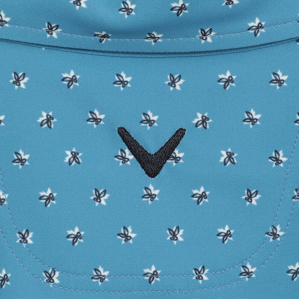 キャロウェイ Callaway　メンズ ミニフラワープリント ハイゲージ カノコ 半袖 ポロシャツ C25234102　2025年モデル 詳細15