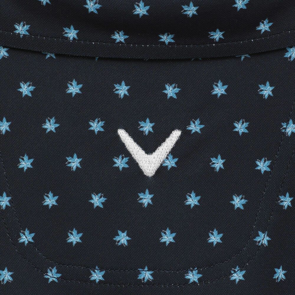 キャロウェイ Callaway　メンズ ミニフラワープリント ハイゲージ カノコ 半袖 ポロシャツ C25234102　2025年モデル 詳細19