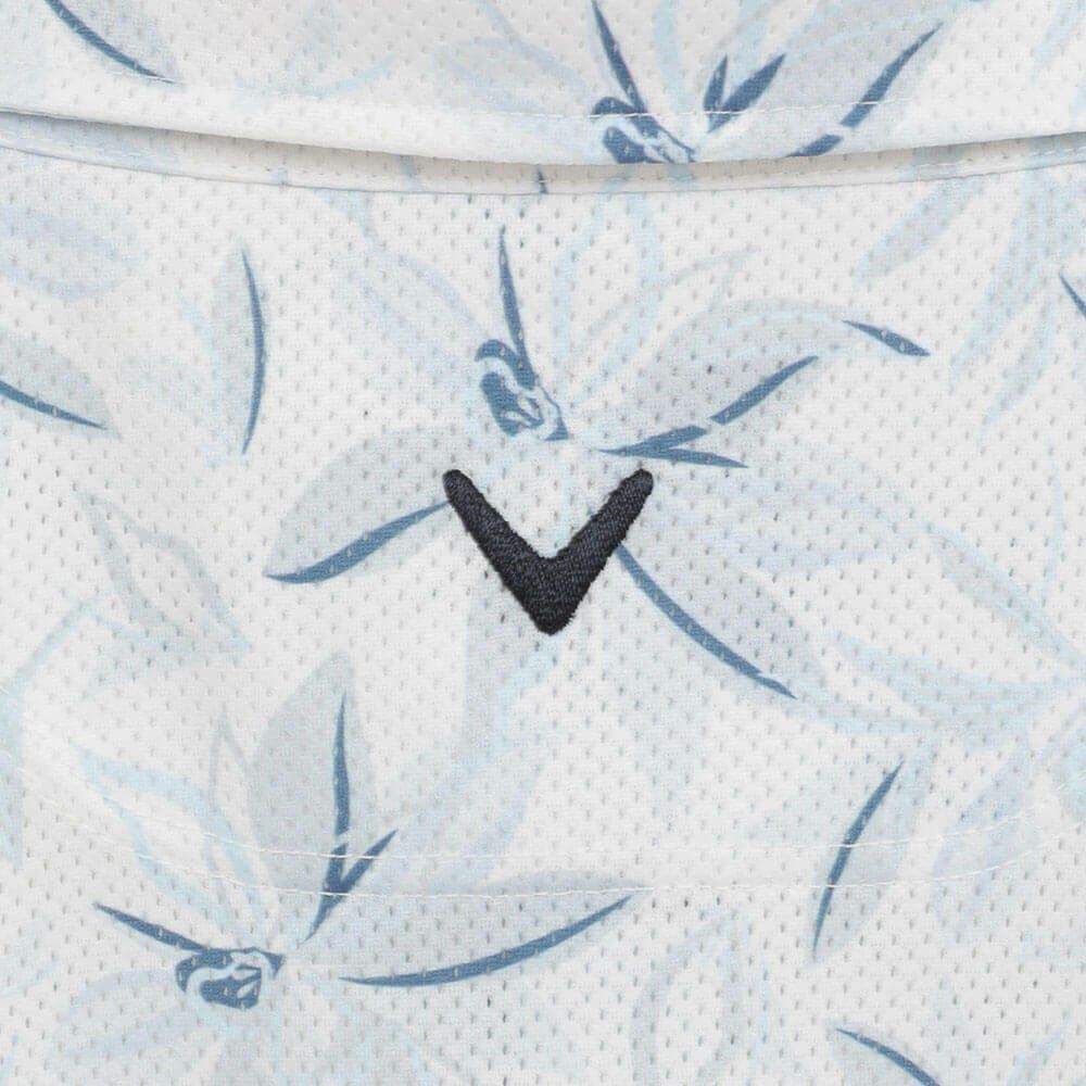 キャロウェイ Callaway　メンズ かざあなメッシュ フラワープリント 半袖 ポロシャツ C25234104　2025年モデル 詳細7