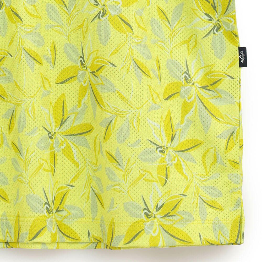 キャロウェイ Callaway　メンズ かざあなメッシュ フラワープリント 半袖 ポロシャツ C25234104　2025年モデル 詳細11