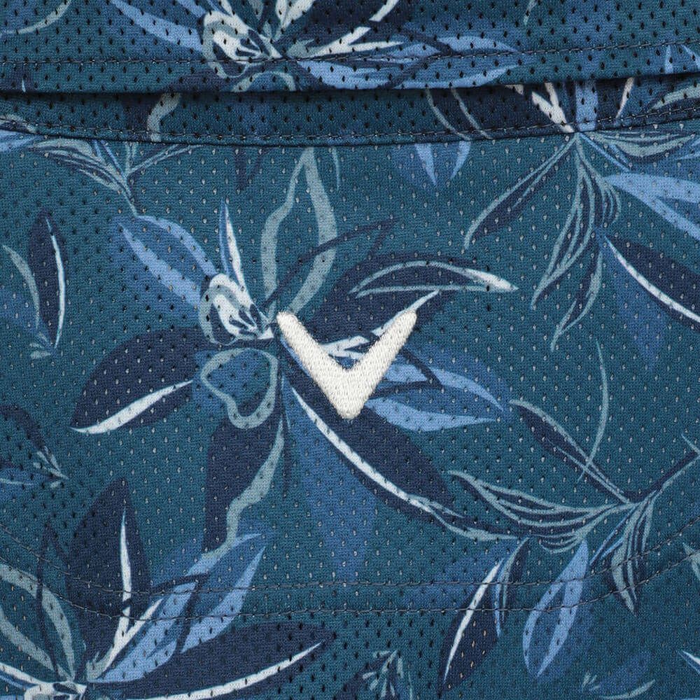 キャロウェイ Callaway　メンズ かざあなメッシュ フラワープリント 半袖 ポロシャツ C25234104　2025年モデル 詳細19