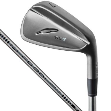 フォーティーン　TB-5 フォージド '25 ダイヤモンドブラックサテン仕上げ アイアン　5本セット（＃6～9、PW）　FS-90iBK スチールシャフト　2025年モデル 詳細1