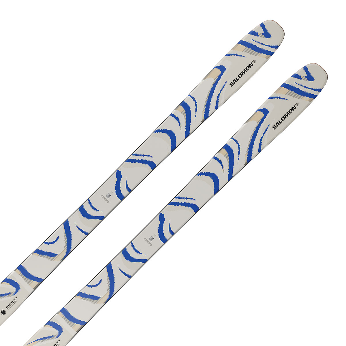 サロモン SALOMON　QST 106 ALMOND MILK キューエスティー 106　スキー板 単品 2025-2026 詳細3
