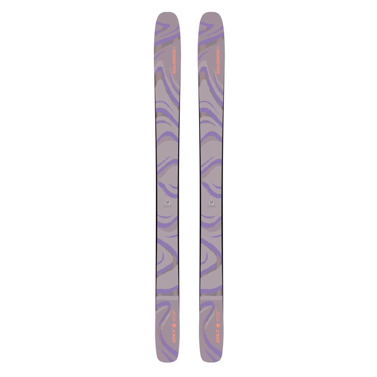 サロモン SALOMON　QST 106 NIRVANA キューエスティー 106　スキー板 単品 2025-2026 詳細2