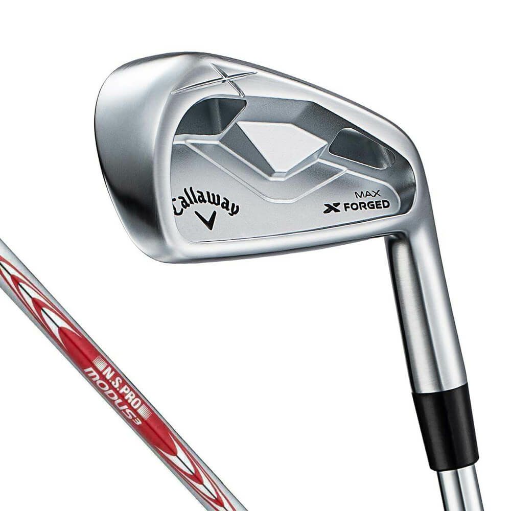 キャロウェイ　X FORGED MAX エックス フォージド マックス アイアン　5本セット（＃6～9、PW）　N.S.PRO MODUS3 TOUR 105 スチールシャフト　2025年モデル 詳細1