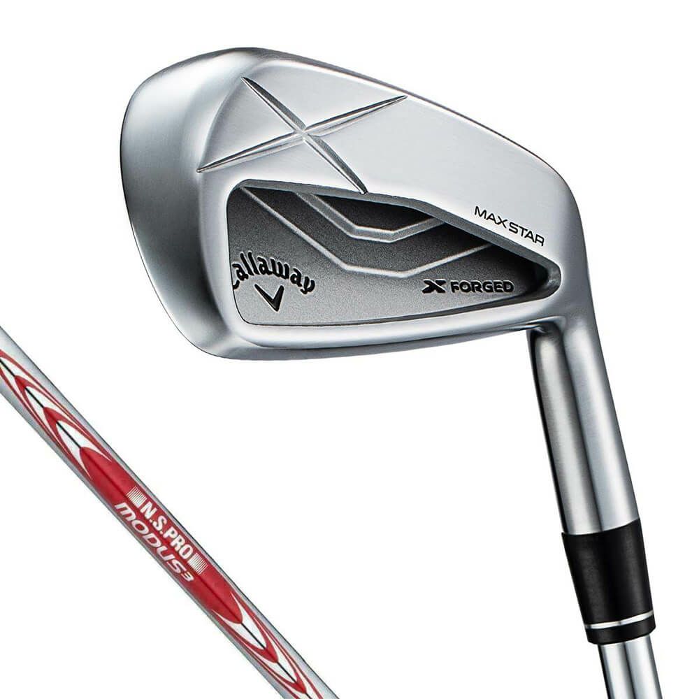 X FORGED MAX STAR �A�C�A�� 5�{�Z�b�g [NS PRO MODUS3 TOUR 105 �t���b�N�X�FS]