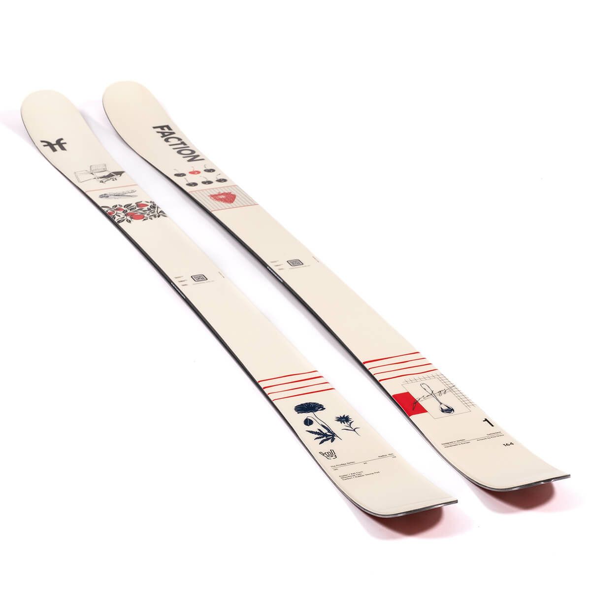 ファクション FACTION　Prodigy 1 Capsule プロディジー 1 カプセル　スキー板 単品 2025-2026 詳細5