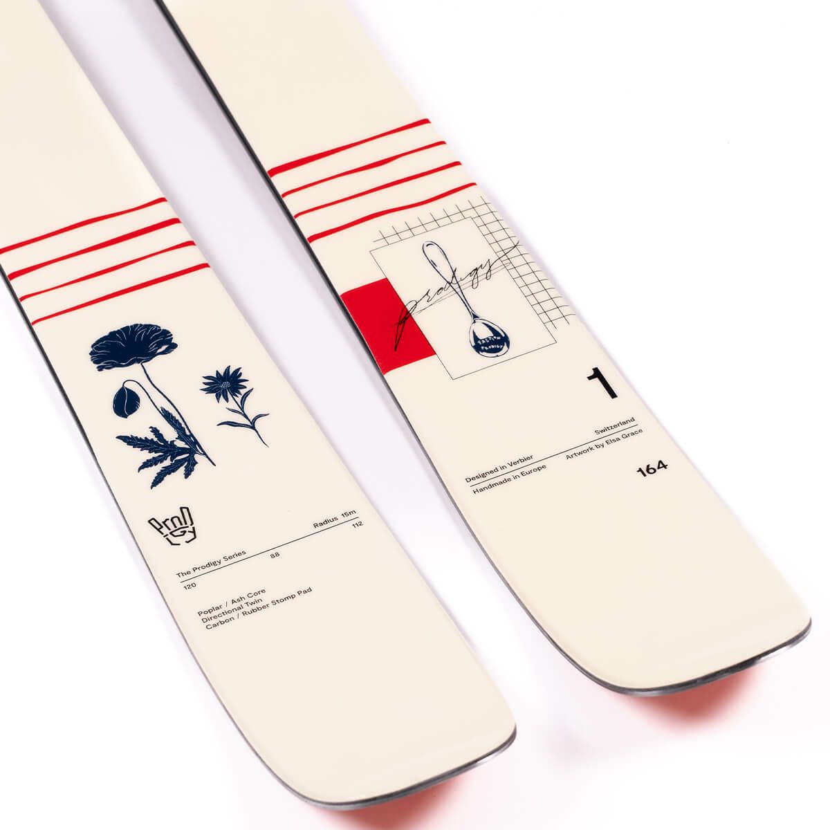 ファクション FACTION　Prodigy 1 Capsule プロディジー 1 カプセル　スキー板 単品 2025-2026 詳細7