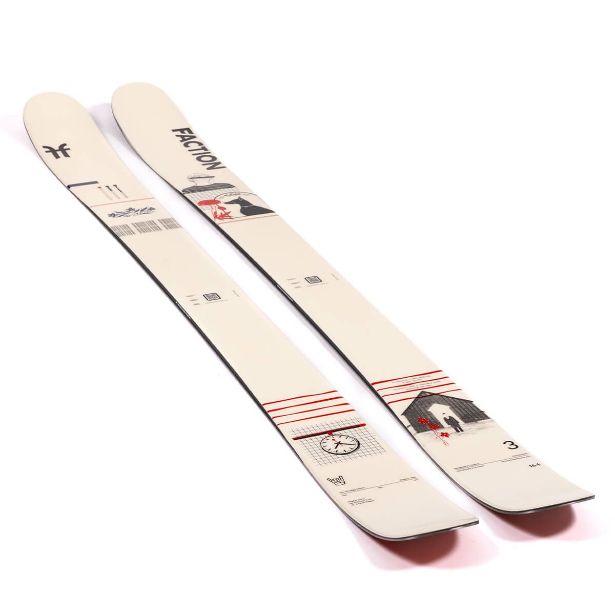 ファクション FACTION　Prodigy 3 Capsule プロディジー 3 カプセル　スキー板 単品 2025-2026 詳細5