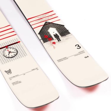 ファクション FACTION　Prodigy 3 Capsule プロディジー 3 カプセル　スキー板 単品 2025-2026 詳細7