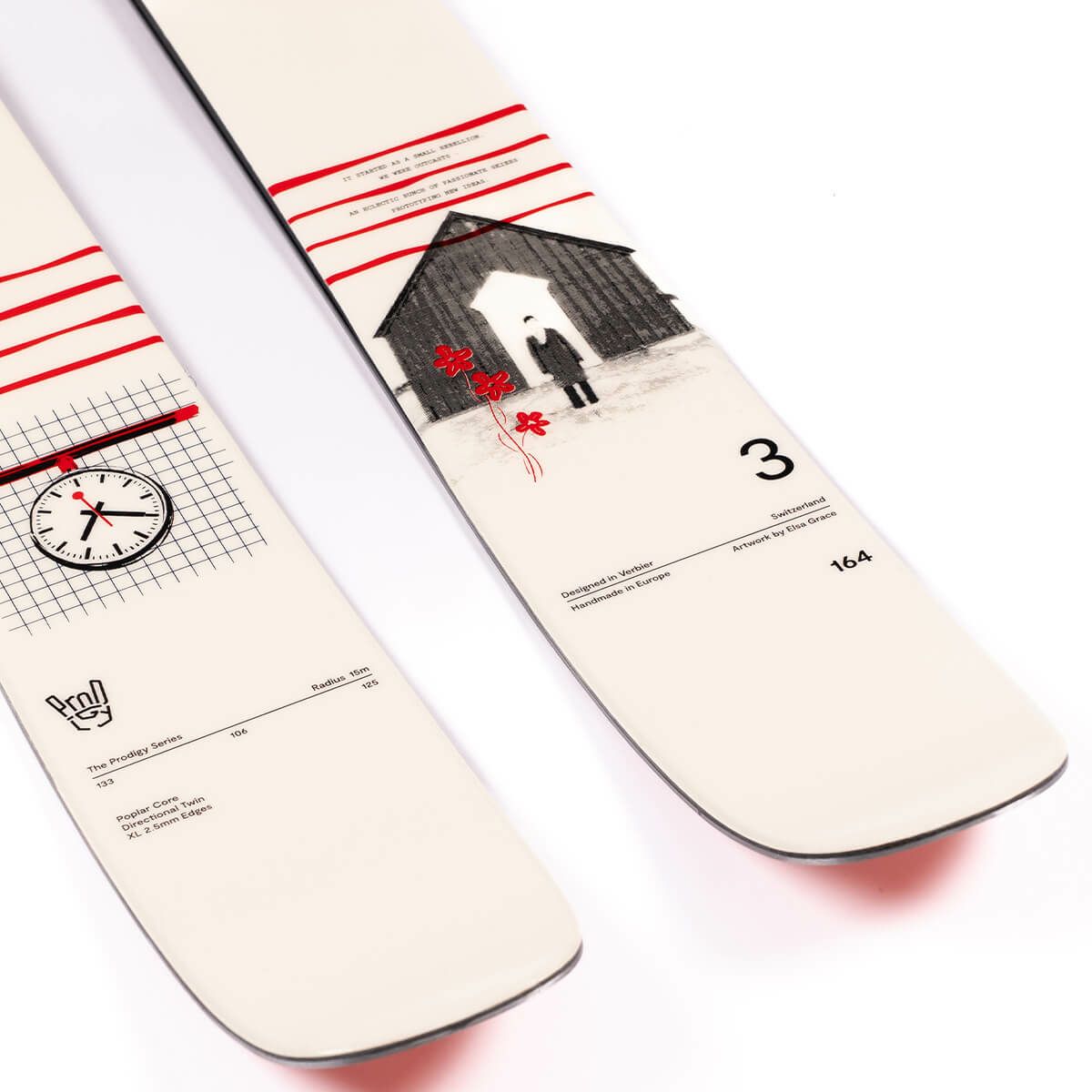 ファクション FACTION　Prodigy 3 Capsule プロディジー 3 カプセル　スキー板 単品 2025-2026 詳細7