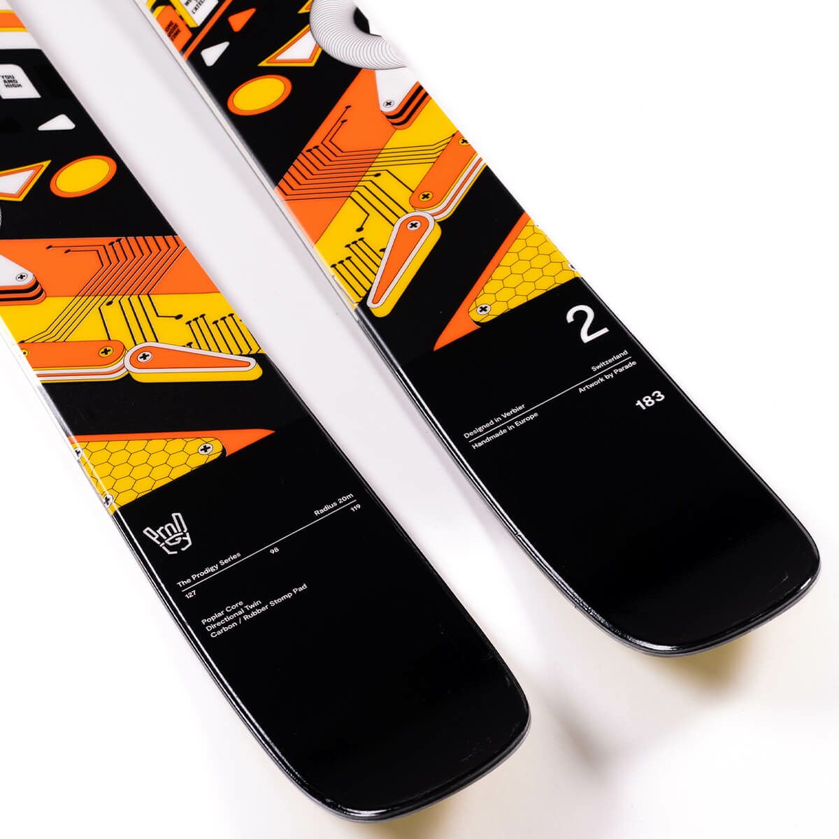 ファクション FACTION　Prodigy 2 プロディジー 2　スキー板 単品 2025-2026 詳細7