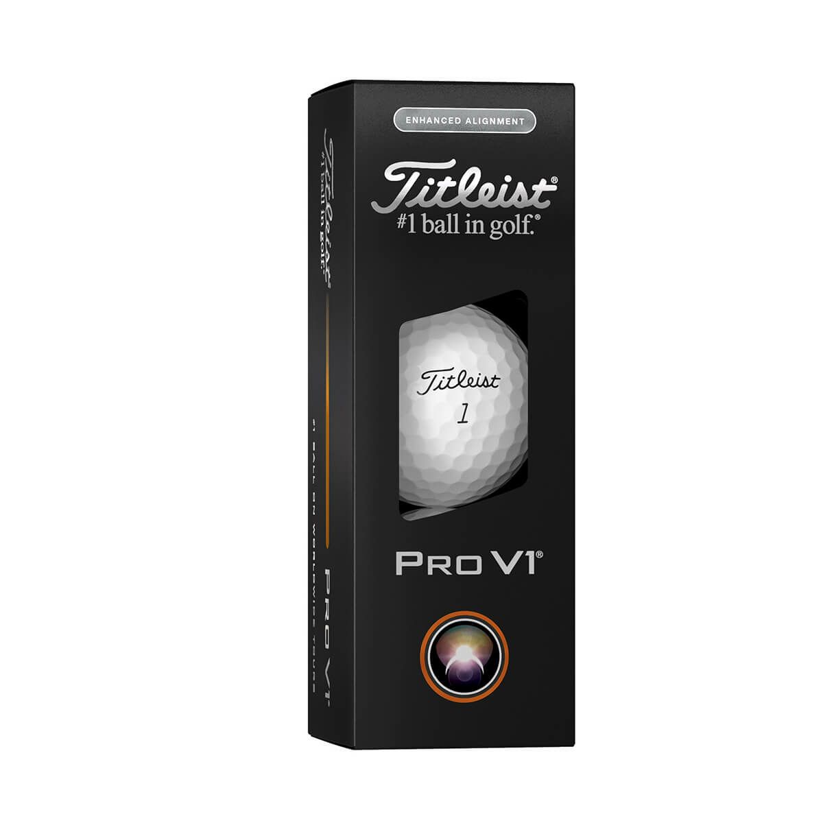 タイトリスト　プロV1 エイム 2025年モデル　ゴルフボール　1ダース（12球入り）　ホワイト ホワイト 詳細4