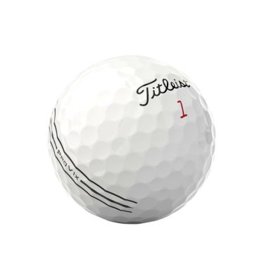 タイトリスト　プロV1x エイム 2025年モデル　ゴルフボール　1ダース（12球入り）　ホワイト ホワイト 詳細2