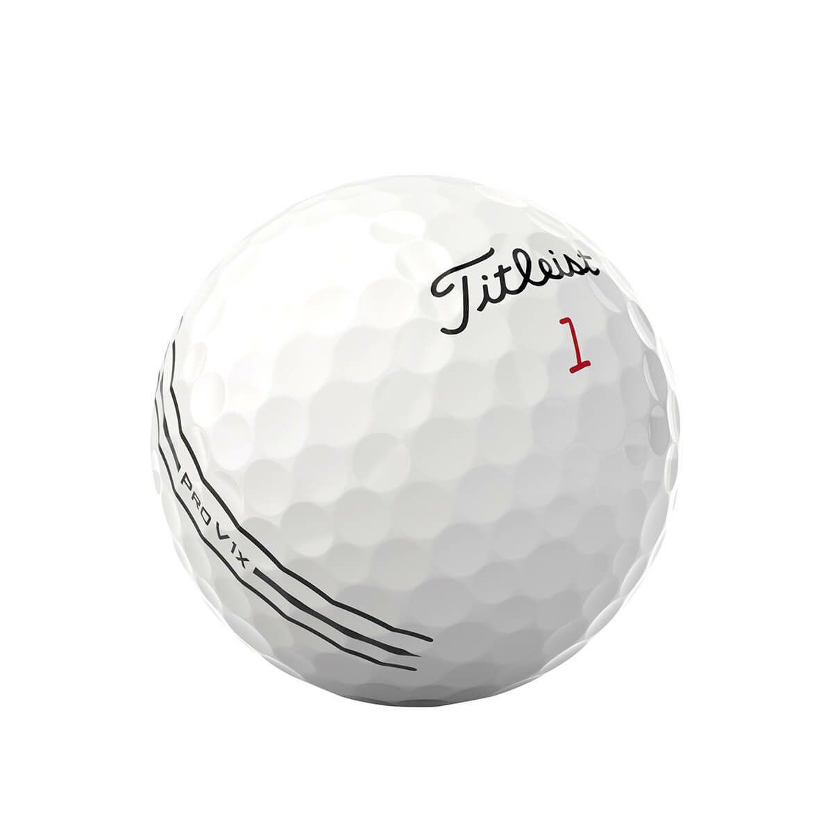 タイトリスト　プロV1x エイム 2025年モデル　ゴルフボール　1ダース（12球入り）　ホワイト ホワイト 詳細2