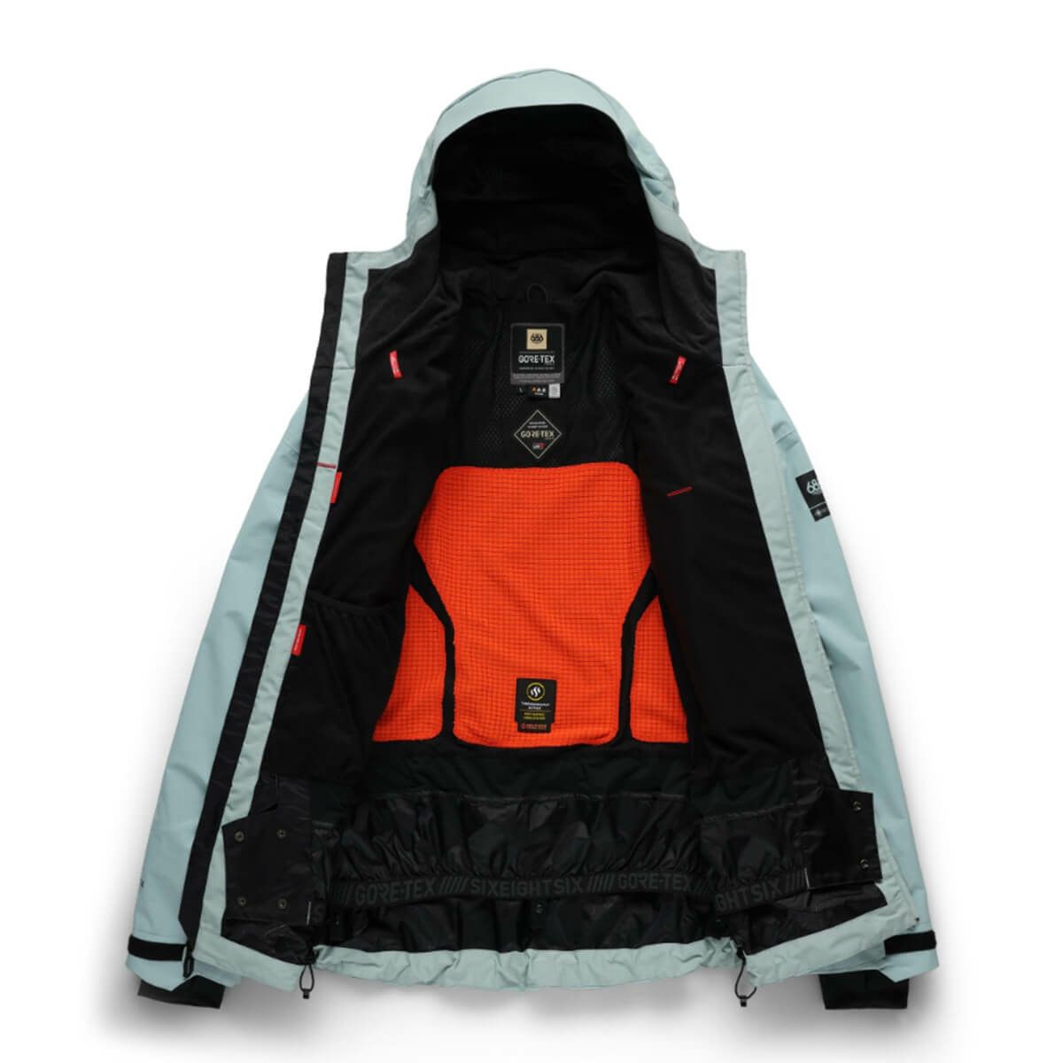シックスエイトシックス 686　スキー スノーボードウェア ゴアテックスGTサーマグラフジャケット MENS GORE-TEX GT THERMAGRAPH JACKET M5WN159 2025-2026 詳細4