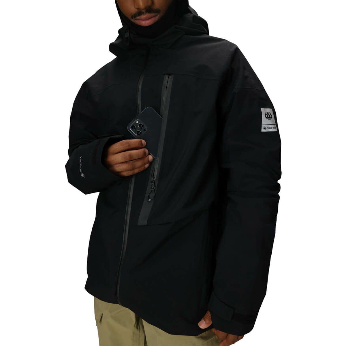 シックスエイトシックス 686　スキー スノーボードウェア ゴアテックスGTサーマグラフジャケット MENS GORE-TEX GT THERMAGRAPH JACKET M5WN159 2025-2026 詳細13