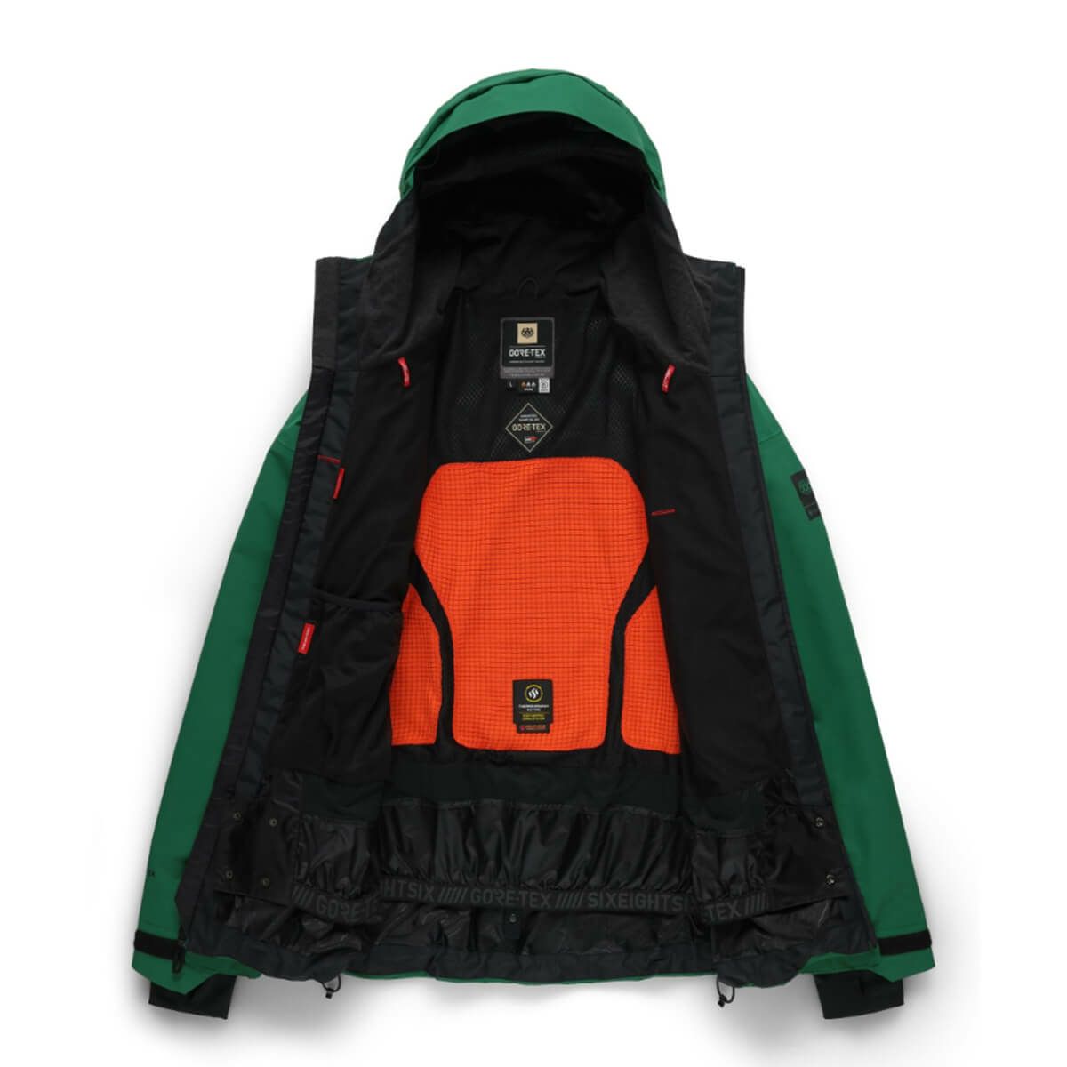 シックスエイトシックス 686　スキー スノーボードウェア ゴアテックスGTサーマグラフジャケット MENS GORE-TEX GT THERMAGRAPH JACKET M5WN159 2025-2026 詳細18