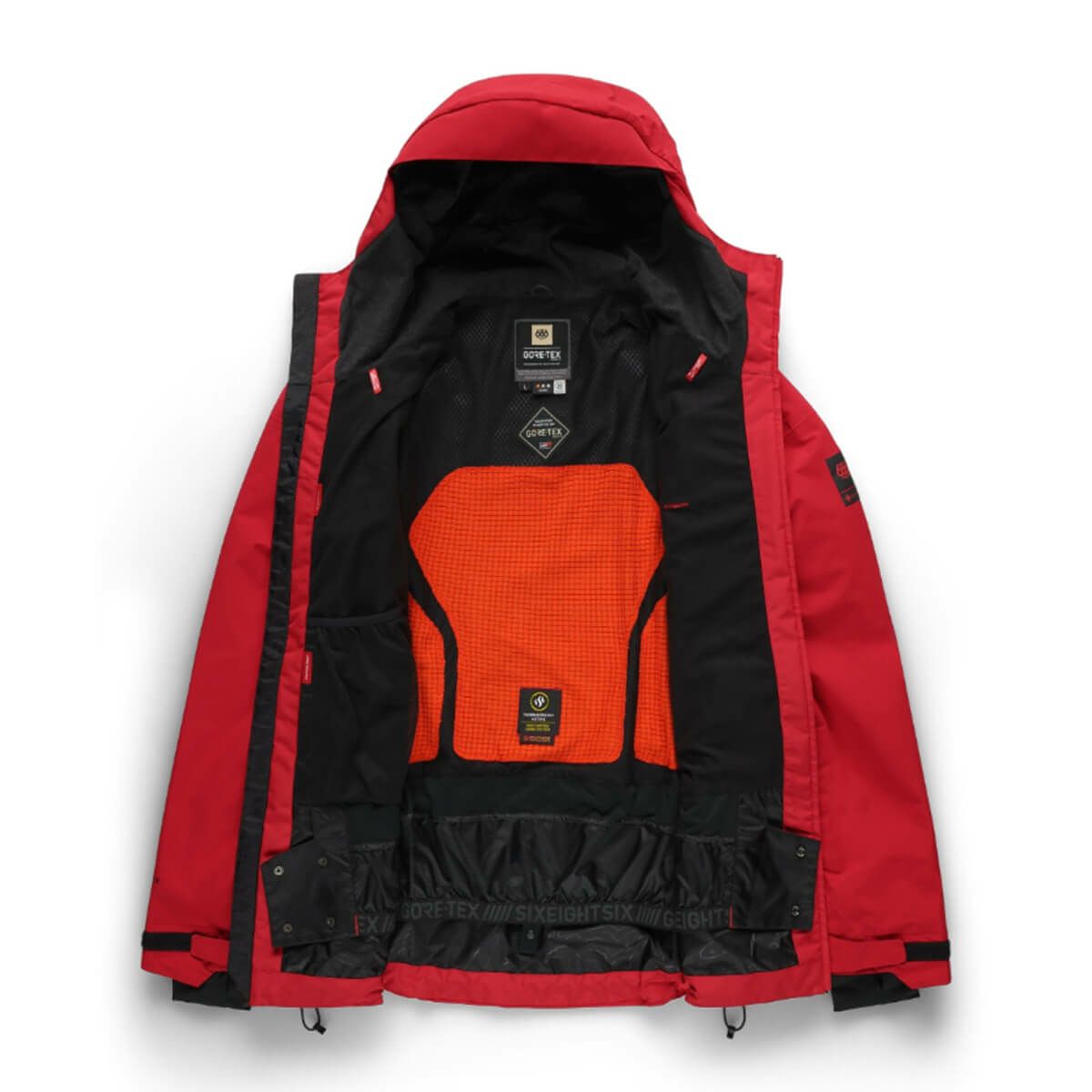 シックスエイトシックス 686　スキー スノーボードウェア ゴアテックスGTサーマグラフジャケット MENS GORE-TEX GT THERMAGRAPH JACKET M5WN159 2025-2026 詳細32