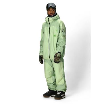 シックスエイトシックス 686　スキー スノーボードウェア ハフ ダブルシェルジャケット MENS 686 HUF DOUBLE H SHELL JACKET M5WN160-HGRN 2025-2026 HUF GREEN COLORBLOCK 詳細9
