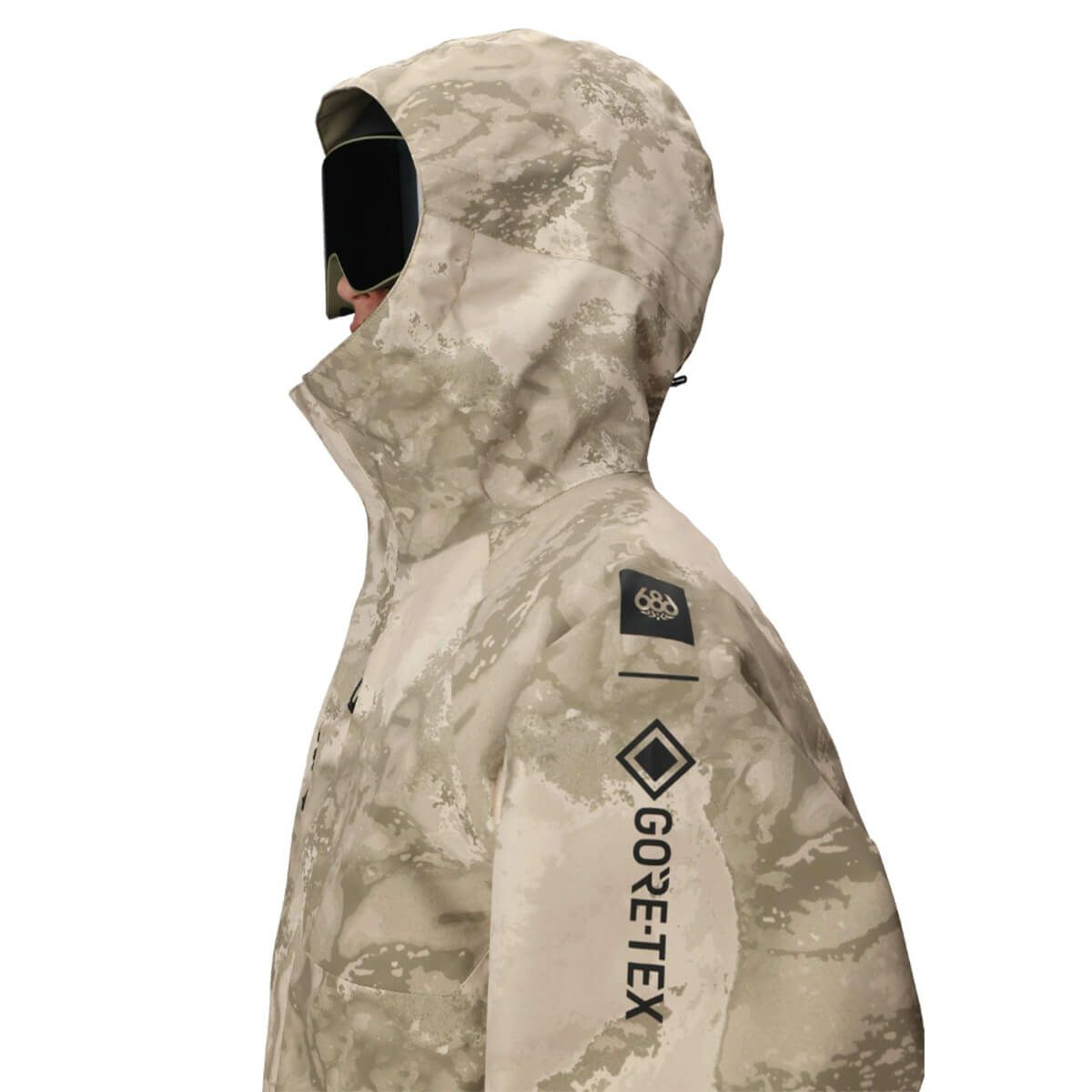 シックスエイトシックス 686　スキー スノーボードウェア ゴアテックスコアシェルジャケット MENS GORE-TEX CORE SHELL JACKET M5WN162 2025-2026 詳細4