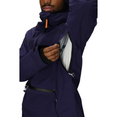 シックスエイトシックス 686　スキー スノーボードウェア ミステリーランチ QIジャケット MENS 686 MYSTERY RANCH QI JACKET M5WN166-MRPR 2025-2026 MYSTERY RANCH GOTHIC PURPLE 詳細4