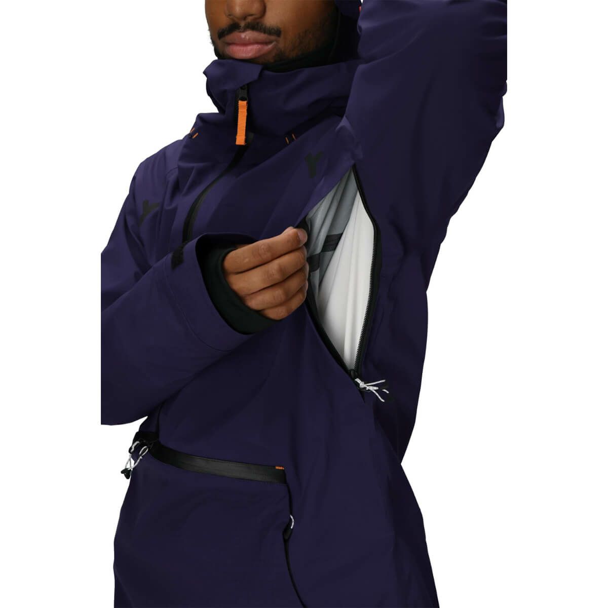 シックスエイトシックス 686　スキー スノーボードウェア ミステリーランチ QIジャケット MENS 686 MYSTERY RANCH QI JACKET M5WN166-MRPR 2025-2026 MYSTERY RANCH GOTHIC PURPLE 詳細4