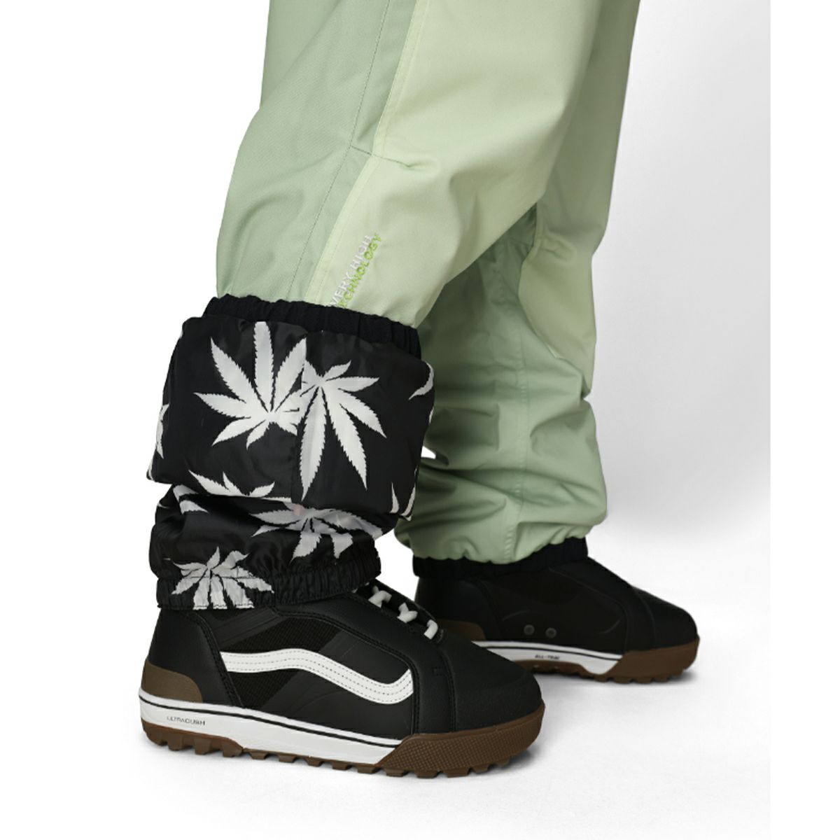 シックスエイトシックス 686　スキー スノーボードウェア ハフ ダブルシェルパンツ MENS 686 HUF DOUBLE H SHELL PANT M5WN243-HGRN 2025-2026 HUF GREEN COLORBLOCK 画像2(ALT)