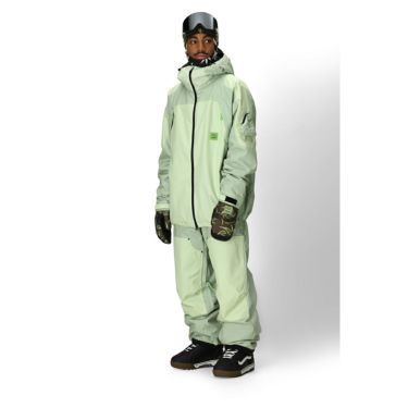 シックスエイトシックス 686　スキー スノーボードウェア ハフ ダブルシェルパンツ MENS 686 HUF DOUBLE H SHELL PANT M5WN243-HGRN 2025-2026 HUF GREEN COLORBLOCK 詳細9