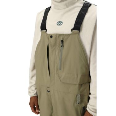 シックスエイトシックス 686　スキー スノーボードウェア ゴアテックスディスパッチシェルビブパンツ MENS GORE-TEX DISPATCH SHELL BIB M5WN245 2025-2026 詳細21