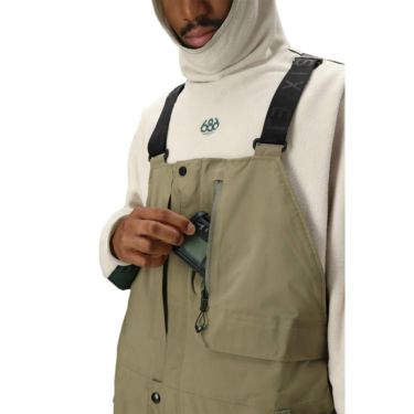 シックスエイトシックス 686　スキー スノーボードウェア ゴアテックスディスパッチシェルビブパンツ MENS GORE-TEX DISPATCH SHELL BIB M5WN245 2025-2026 詳細22