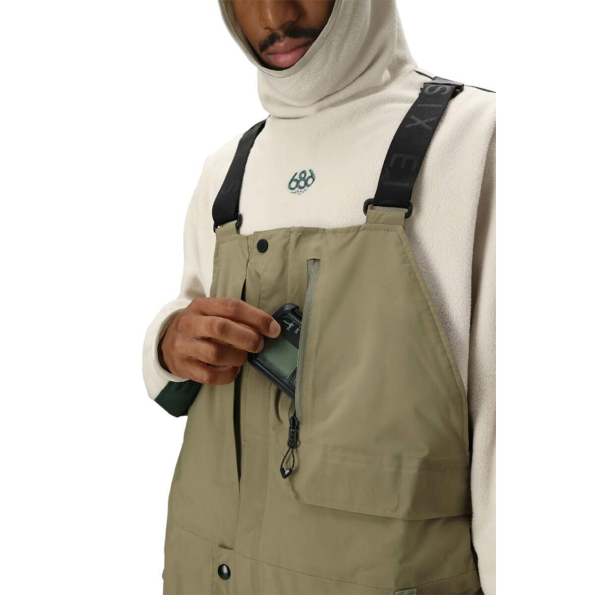 シックスエイトシックス 686　スキー スノーボードウェア ゴアテックスディスパッチシェルビブパンツ MENS GORE-TEX DISPATCH SHELL BIB M5WN245 2025-2026 詳細22