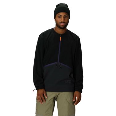 シックスエイトシックス 686　スキー スノーボードウェア ミステリーランチQIフリース MENS 686 MYSTERY RANCH QI FLEECE M5WNFLC117-MR 2025-2026 MYSTERY RANCH BLACK 詳細4